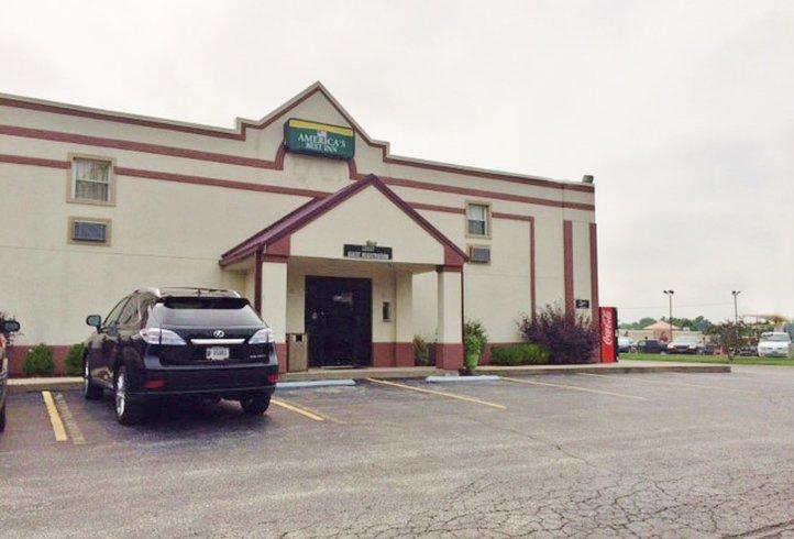 Red Roof Inn Scottsburg Exterior foto